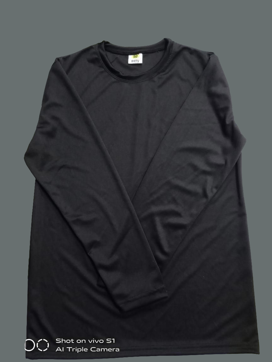 Men's Solid Round Neck Co-ord Set